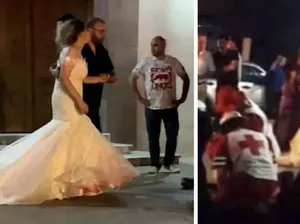 Tragis, Pengantin Wanita Menyaksikan Suaminya Ditembak di Depan Matanya Tragis, Pengantin Wanita Menyaksikan Suaminya Ditembak di Depan Matanya