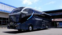 Bus Baru Kece PO Pandawa 87 dengan Sasis Hino