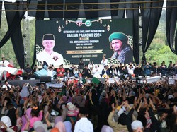 Ganjar Ultah, Relawan Gelar Istigasah & Selawat Akbar di Dieng