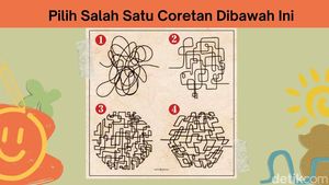 Tentukan Pilihan! Coretan Abstrak Ini Bisa Menggambarkan Kepribadian