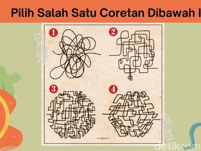 Tentukan Pilihan! Coretan Abstrak Ini Bisa Menggambarkan Kepribadian
