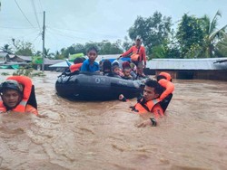 Banjir yang Terjang Filipina Saat Natal Buat 8 Orang Tewas