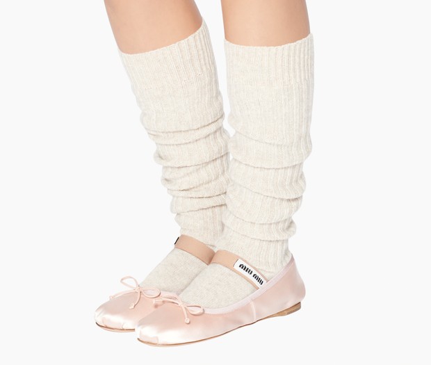 Foto: miumiu.com Miu Miu satin ballerinas/