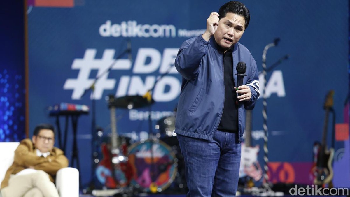 Menteri BUMN Erick Thohir. (Foto: Grandyos Zafna)