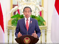 #DemiIndonesia, Jokowi Ajak Anak Muda Adaptif-Inovatif Hadapi Perubahan