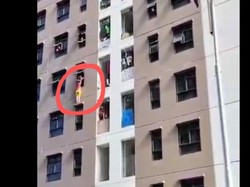 Hunian Dikunci Suami, IRT di Jakut Nekat Panjat Jendela Rusun Rorotan