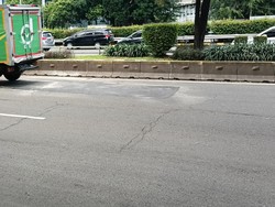 Pipa Bocor di Jalan Gatot Subroto Telah Diperbaiki