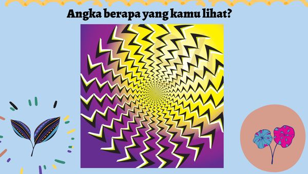 Temukan Angka-Kata Tersembunyi di Gambar Ini, Bisa Jawab Dalam Hitungan Detik?