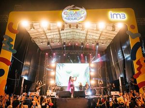 Seru! Yura Yunita-Sal Priadi Rayakan Era Baru Jaringan Baru di Serang