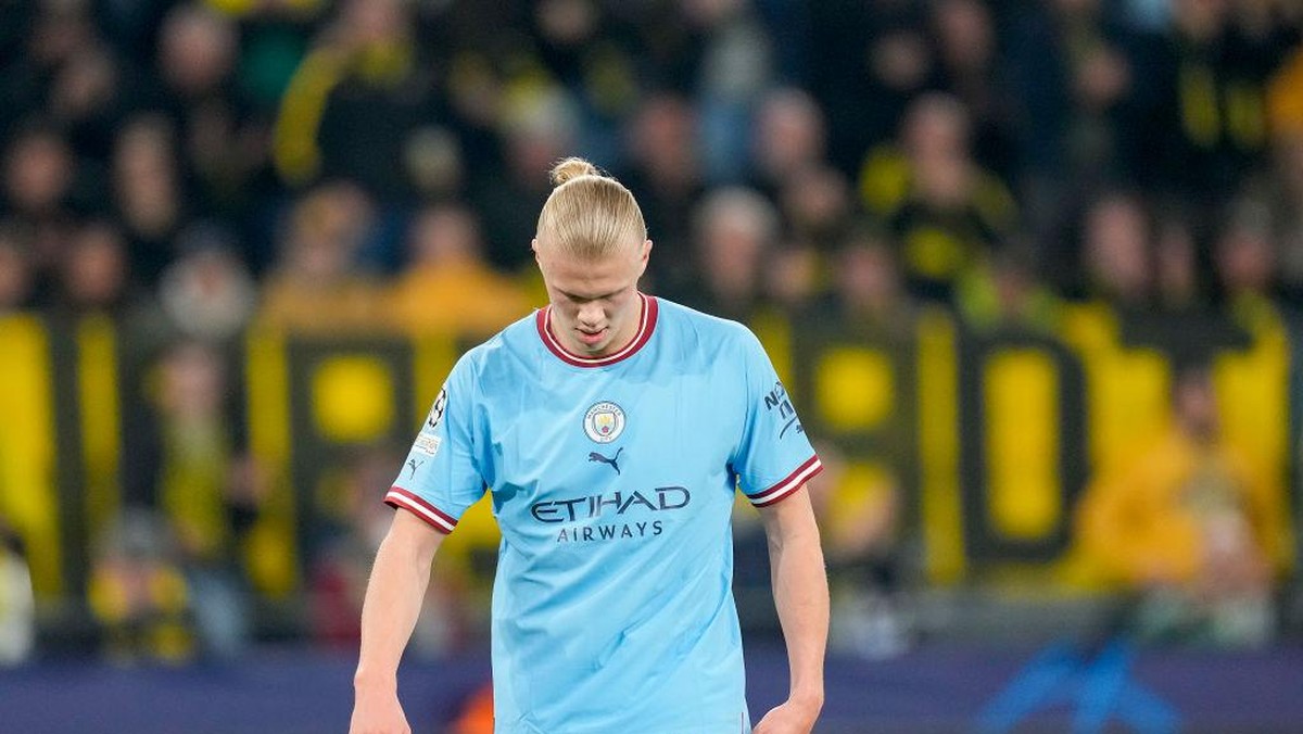 Erling Haaland mungkin baru bisa main lawan Fulham pekan depan (DeFodi Images via Getty Images/DeFodi Images)