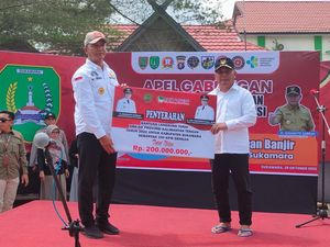 Ke Posko Penanganan Banjir Sukamara, Gubernur Kalteng Beri Bantuan