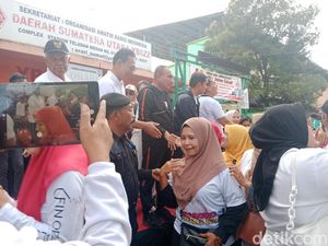 Edy Rahmayadi Hadiri Acara Relawan Prabowo di Medan