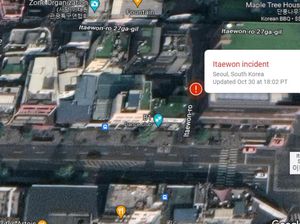 Ini Gang Sempit Lokasi Tragedi Halloween Itaewon yang Tewaskan 154 Orang