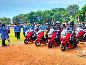 Jreng! 196 Kades di Sragen Dapat Motor Dinas NMax Merah Jreng! 196 Kades di Sragen Dapat Motor Dinas NMax Merah