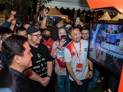 Momen Erick Thohir Meriahkan DG Con 2022