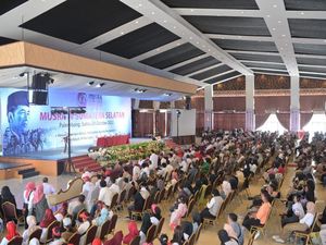 Prabowo, Puan dan Ganjar Mencuat di Musra Relawan Jokowi di Palembang Prabowo, Puan dan Ganjar Mencuat di Musra Relawan Jokowi di Palembang