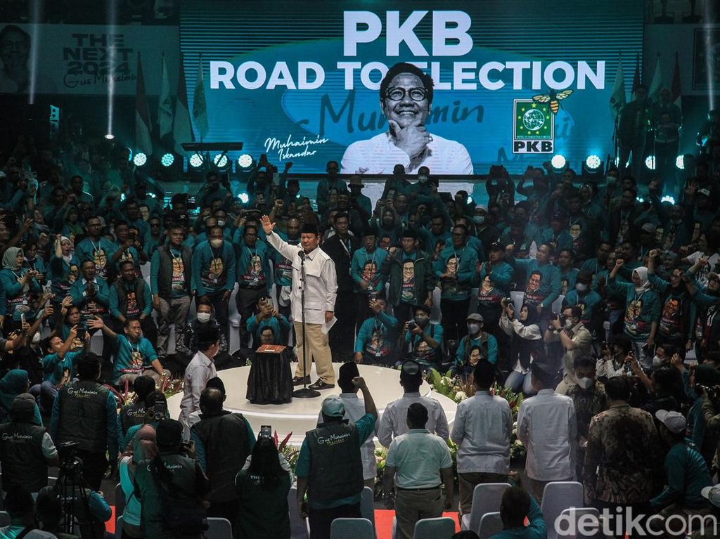 Pidato Politik Prabowo dan Muhaimin dalam Panggung PKB Pidato Politik Prabowo dan Muhaimin dalam Panggung PKB