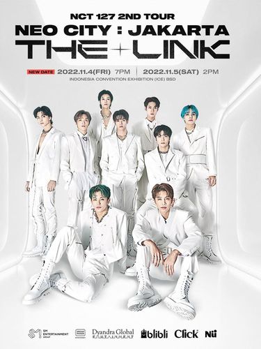 Poster konser NCT127 The Link
