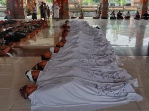 Calonarang 108 Bangkai di Tabanan Lalui Prosesi Pelepasan Roh Calonarang 108 Bangkai di Tabanan Lalui Prosesi Pelepasan Roh