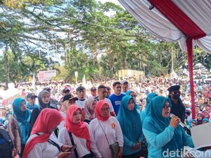 Ribuan Relawan di Medan Deklarasi Dukung Prabowo Capres 2024