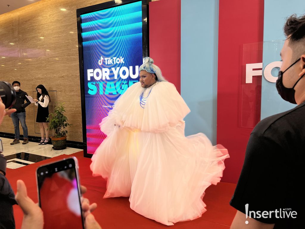 Red carpet TikTok For You Stage