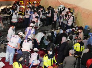 Kerumunan Maut Tragedi Halloween di Itaewon, Saksi Sebut Bagai Kuburan Kerumunan Maut Tragedi Halloween di Itaewon, Saksi Sebut Bagai Kuburan