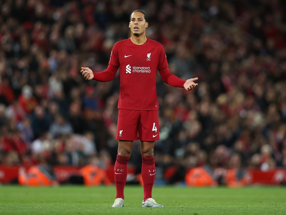Bek Liverpool, Virgil van Dijk. (Foto: Getty Images/Nathan Stirk)