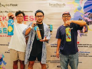3 Seniman Grafis Bali Buat Desain Eksklusif Buat Hydro Flask
