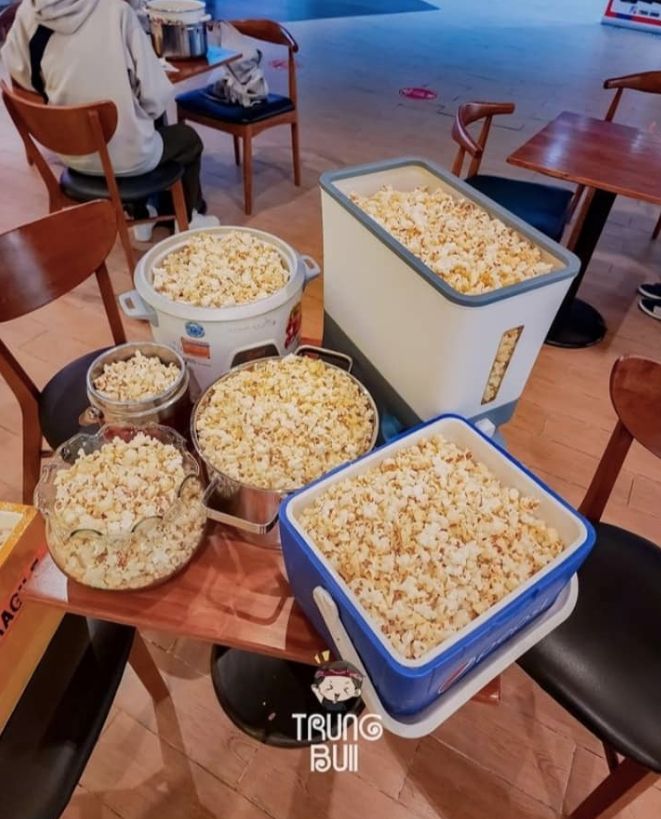 Bioskop Vietnam tawarkan popcorn gratis dan sepuasnya.