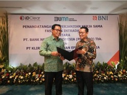 BNI Beri Fasilitas Intraday kepada KPEI Rp 1,8 Triliun