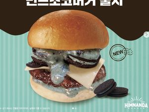 Burger Saus Mint Choco Populer di Korea, Enak Nggak Ya? Burger Saus Mint Choco Populer di Korea, Enak Nggak Ya?
