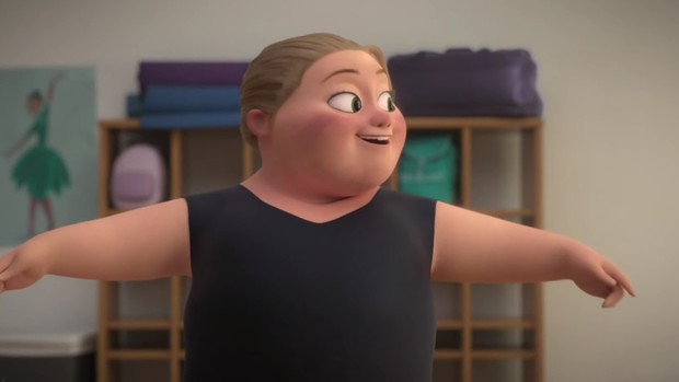 Cuplikan trailer film animasi Reflect/Foto: YouTube.com/Disney Dave Heroine plus size pertama Disney