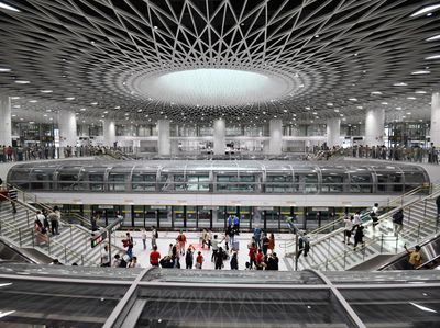Futuristik! Atap di Stasiun Bawah Tanah Ini Mirip Black Hole