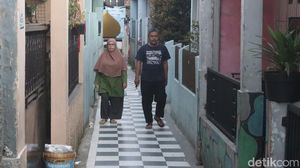 Melihat Jalan Gang Papan Catur yang Viral di Bandung