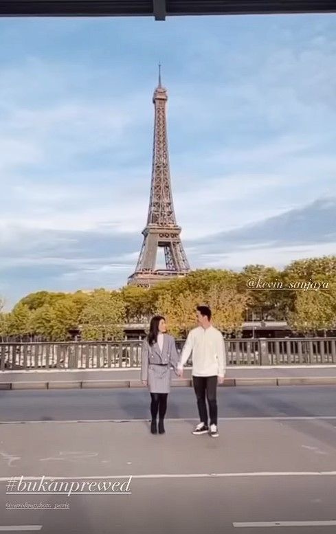 Kevin Sanjaya dan Valencia Tanoesoedibjo
