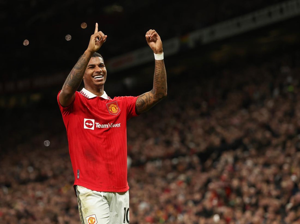 Marcus Rashford tak sabar segera berlaga bersama Timnas Inggris di Piala Dunia 2022. (Foto: Matthew Ashton - AMA/Getty Images)