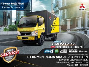 Mitsubishi Canter 74 HDS Punya Tenaga & Daya Angkut Lebih Maksimal