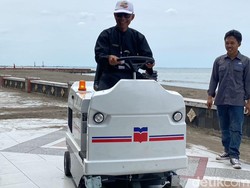 Pantai Alam Indah Tegal Bakal Disapu Pakai Mobil Seharga Rp 500 Juta