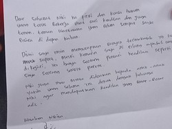 Nikita Mirzani Tulis Surat dari Balik Rutan, Ini Isinya