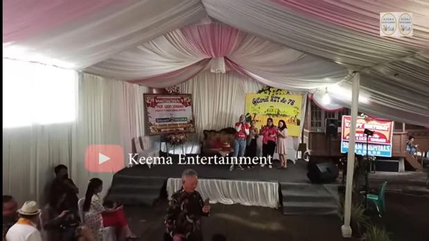 Pesta Ulang Tahun Ayah Angelina Sondakh