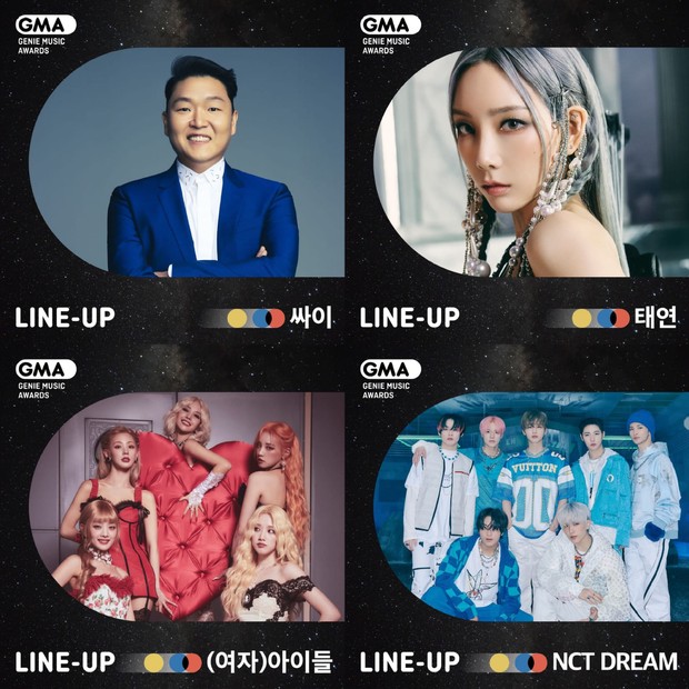 Potret line-up Genie Music Awards 2022