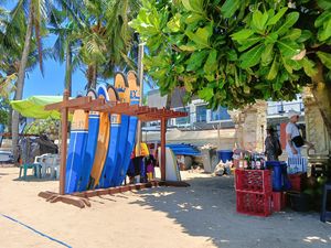 Potret Terkini Pantai Samigita yang Tengah Bersolek Potret Terkini Pantai Samigita yang Tengah Bersolek