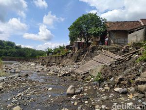 Abrasi Parah Sungai Progo Ancam Pertanian dan Permukiman di Magelang