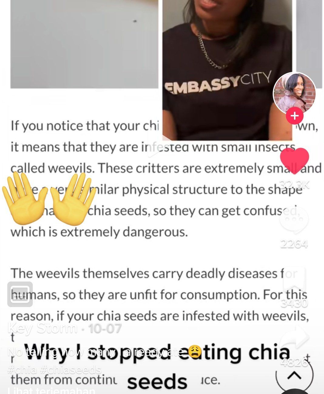 Alasan berhenti makan biji chia