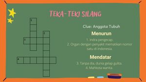 Bisa Jawab Cepat? Teka-teki Silang Ini Harusnya Nggak Bikin Mikir Keras