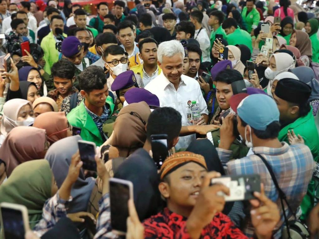 Ganjar Puji BEM Nusantara Kawal Distribusi BLT BBM Subsidi agar Merata