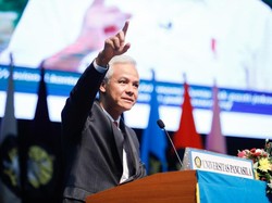 Orasi Ilmiah di UP, Ganjar Bicara Potensi Indonesia Jadi Negara Maju