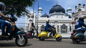 Promosi Wisata, Komunitas Vespa Tumpah Ruah di Aceh