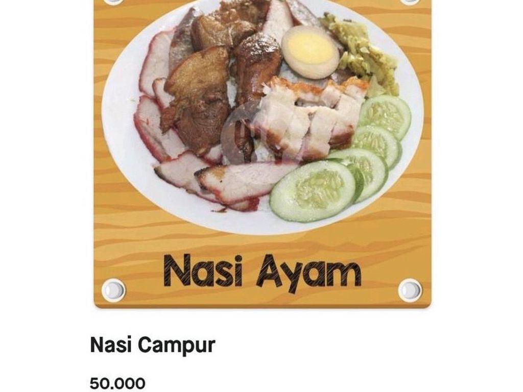 Nasi Campur di Ojol Ini Bikin Netizen Bingung, Jual Menu Ayam atau Babi? Nasi Campur di Ojol Ini Bikin Netizen Bingung, Jual Menu Ayam atau Babi?