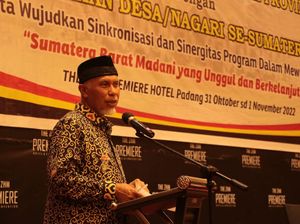 Gubernur Sumbar Ajak Para Wali Nagari Sinergi Majukan Daerah